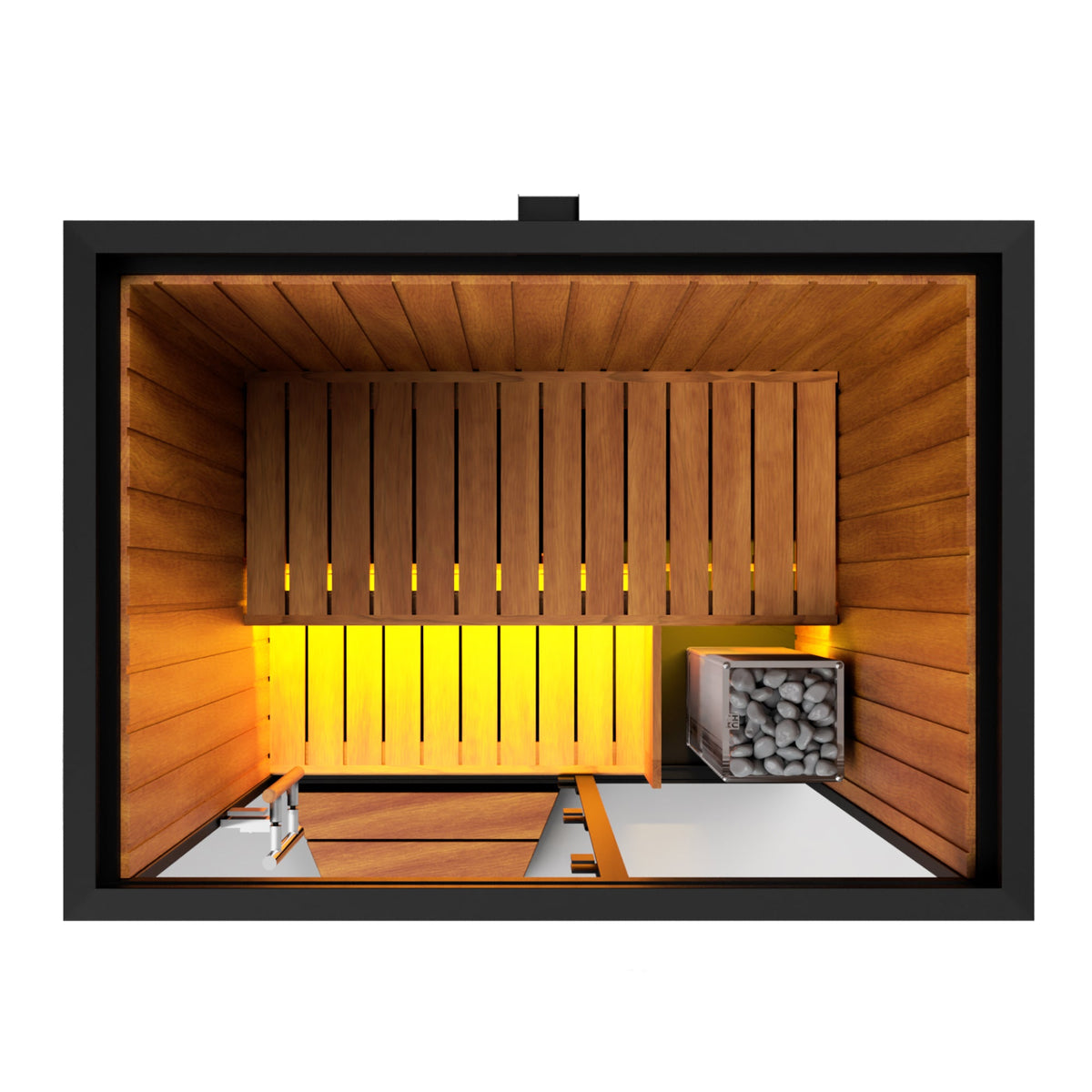 Haljas Hele Nano | 2-Person Pre-Assembled Outdoor Traditional Sauna