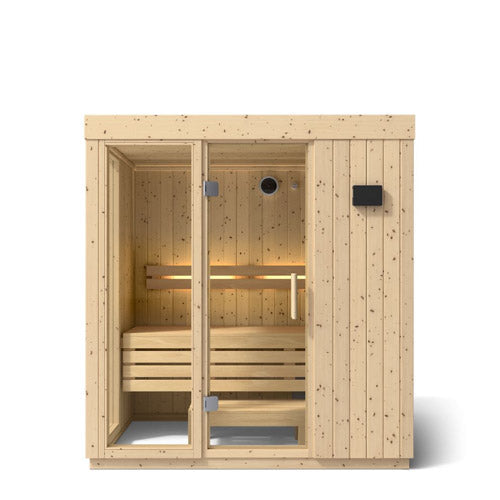 Kohler C1 2–5 Person Indoor Traditional Sauna – Scandinavian Spruce