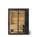 Kohler C1 2-5 Person Indoor Traditional Sauna Kit – Graphite Grey Spruce