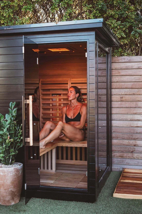 Sun Home Luminar™ 2-Person Full Spectrum Outdoor Infrared Sauna