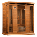 Maxxus 4-Person Near Zero EMF FAR Indoor Infrared Sauna + Red Light Therapy | MX-K406-01-ZF CED