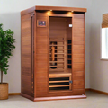 Maxxus 2-Person Near Zero EMF Full Spectrum Indoor Infrared Sauna + Red Light Therapy | MX-M206-01-FS CED