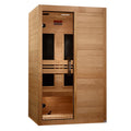 Maxxus S-Line 2-Person Low EMF FAR Indoor Infrared Sauna + Red Light Therapy | MX-S206-01
