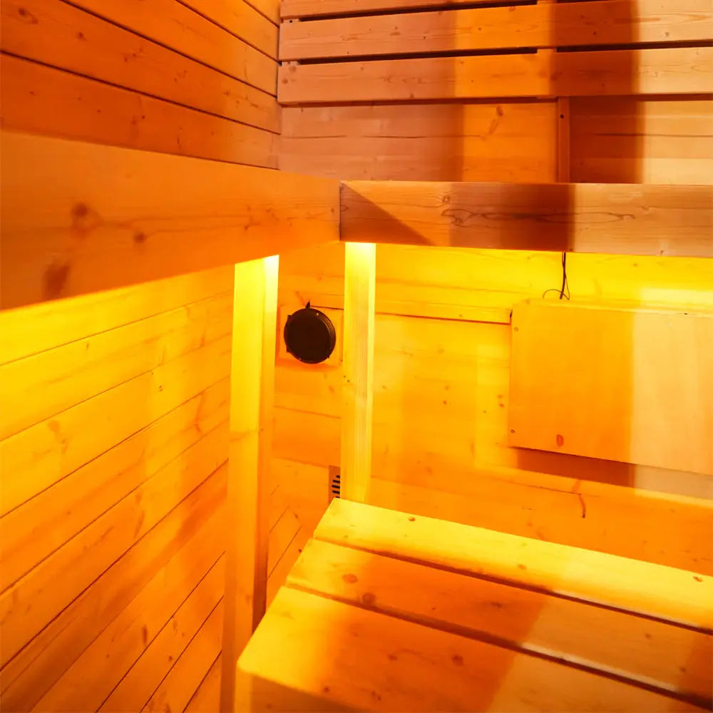 Anyi 1-2 Person Outdoor Traditional Cube Sauna