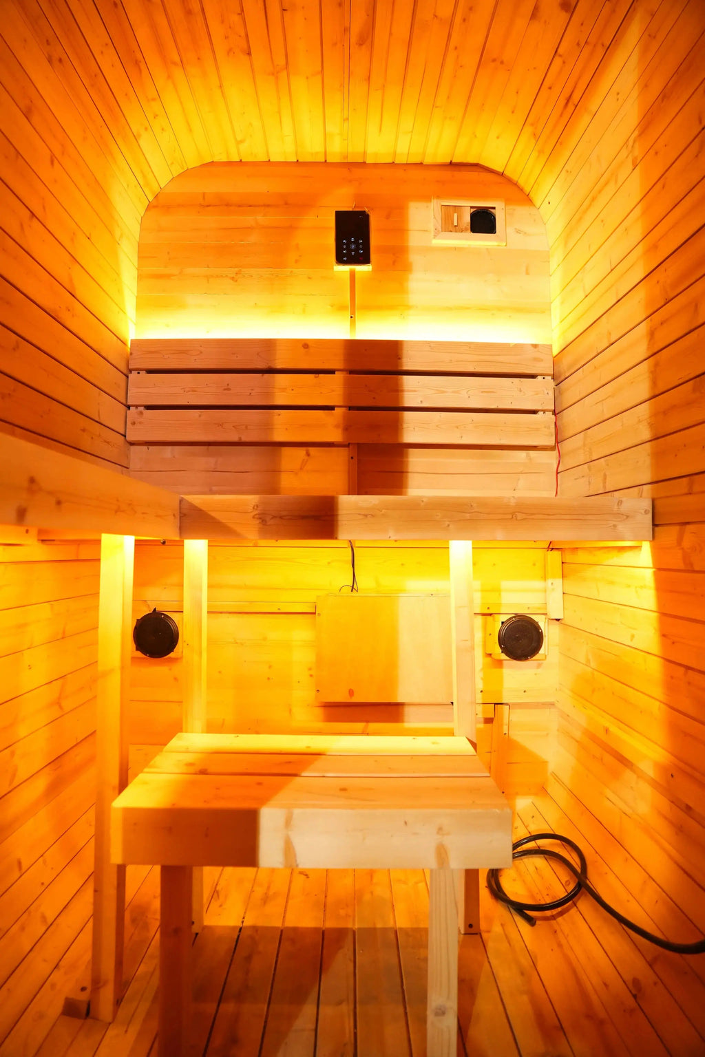 Anyi 1-2 Person Outdoor Traditional Cube Sauna