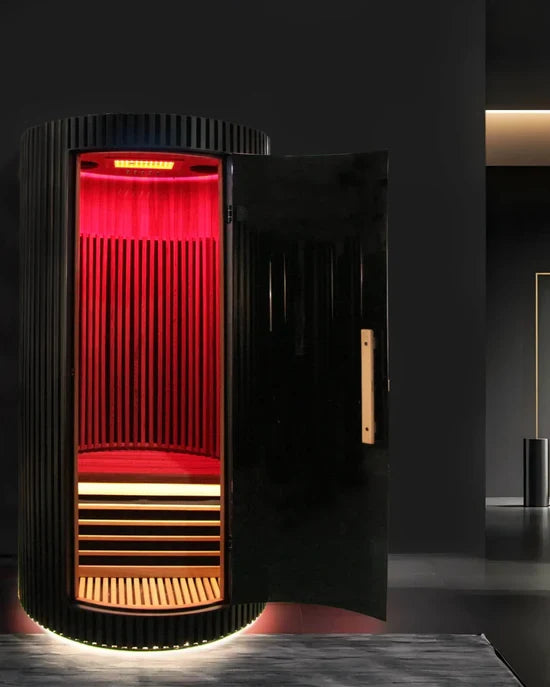 Sun Home Pod™ 1-Person Full Spectrum Indoor Infrared Sauna + Red Light Therapy