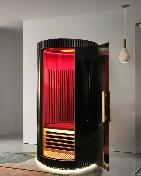 Sun Home Pod™ 1-Person Full Spectrum Indoor Infrared Sauna + Red Light Therapy