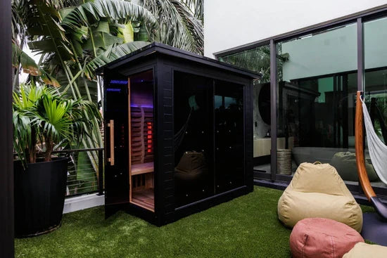 Sun Home Luminar™ 5-Person Full Spectrum Outdoor Infrared Sauna