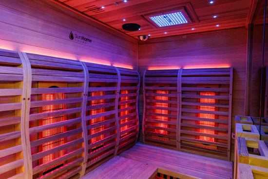 Sun Home Luminar™ 5-Person Full Spectrum Outdoor Infrared Sauna