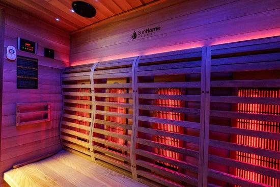 Sun Home Luminar™ 5-Person Full Spectrum Outdoor Infrared Sauna