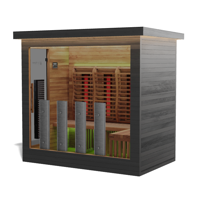 Sun Home Luminar™ 5-Person Full Spectrum Outdoor Infrared Sauna