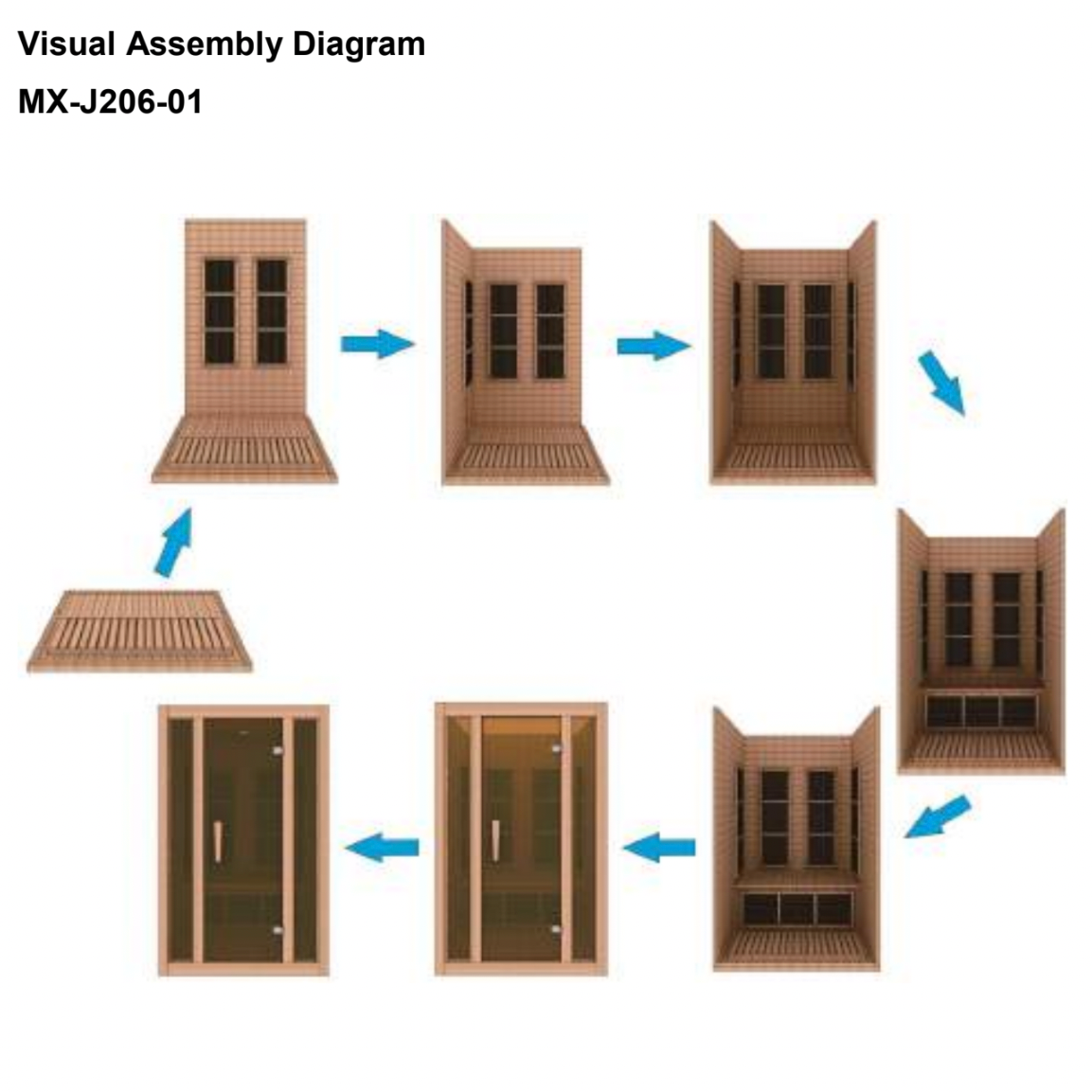 Maxxus Seattle 2-Person Low EMF FAR Indoor Infrared Sauna + Red Light Therapy | MX-J206-01