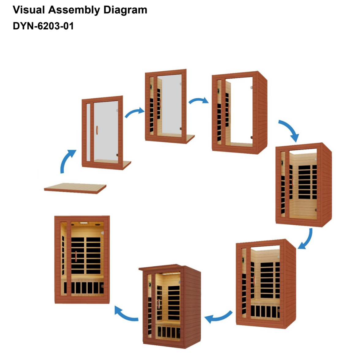 Dynamic Cordoba Elite 2-Person Ultra Low EMF FAR Indoor Infrared Sauna + Red Light Therapy | DYN-6203-01 Elite
