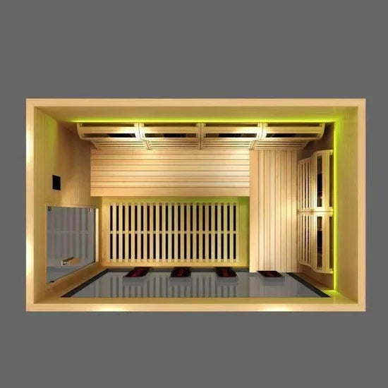 Sun Home Luminar™ 5-Person Full Spectrum Outdoor Infrared Sauna