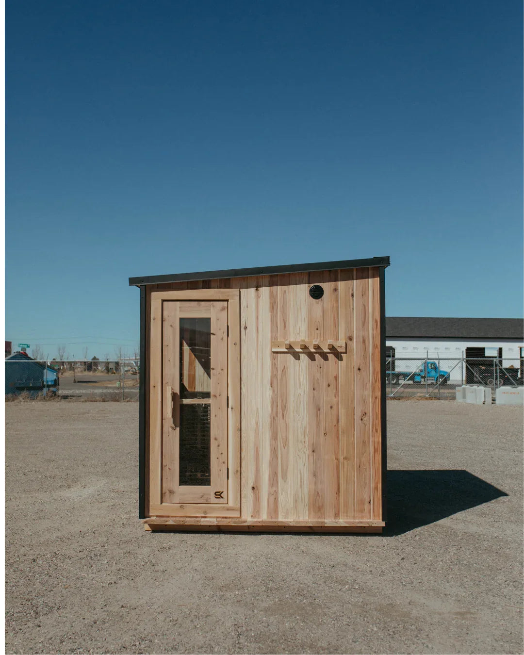Sweat Kingdom USA Made 4 Person Summit Outdoor Traditional Sauna | SK-SUMMIT-4P