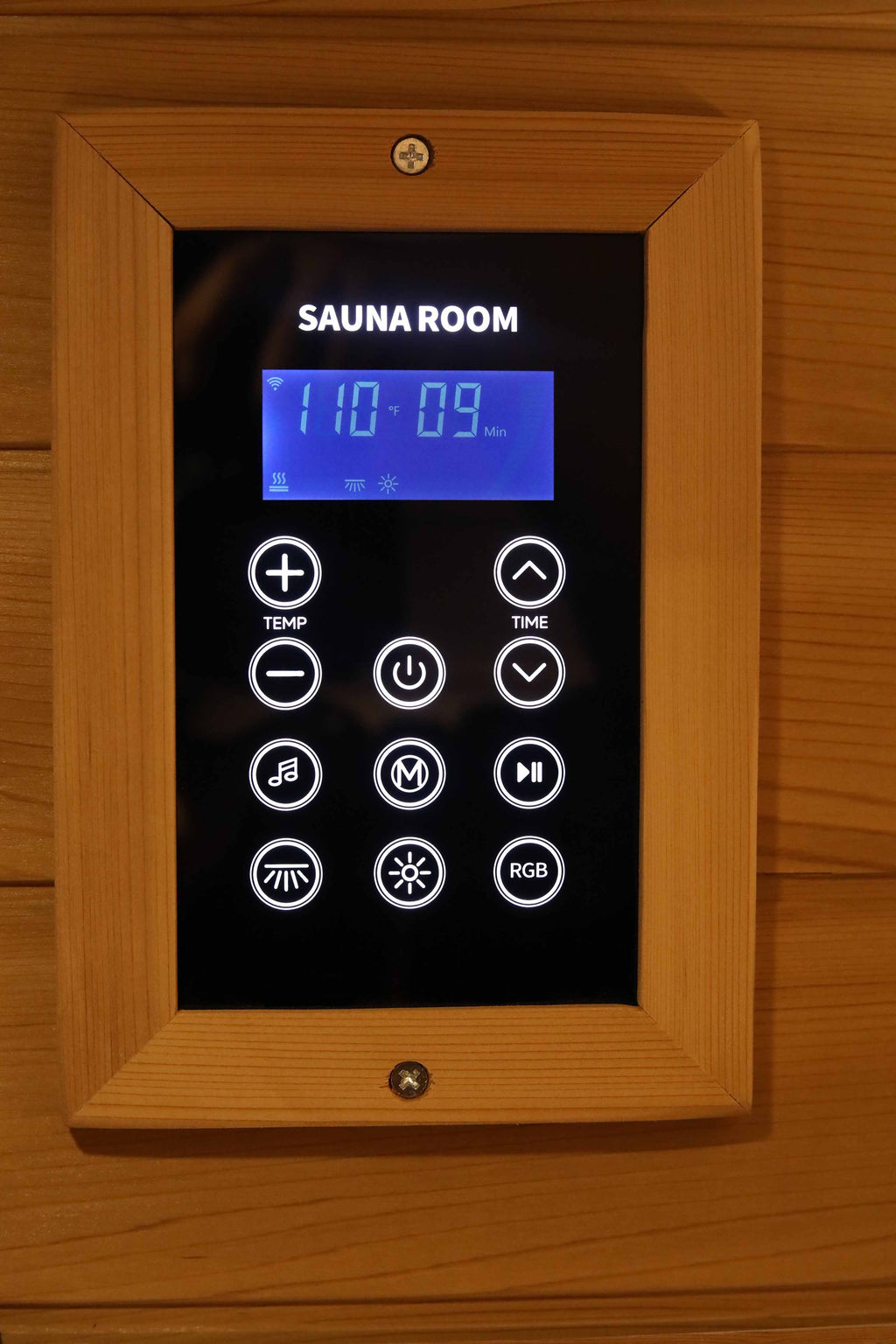 Wizzisaunas S07 2–3 Person Full Spectrum Near Zero EMF Indoor Infrared Sauna + Medical-Grade Red Light Therapy