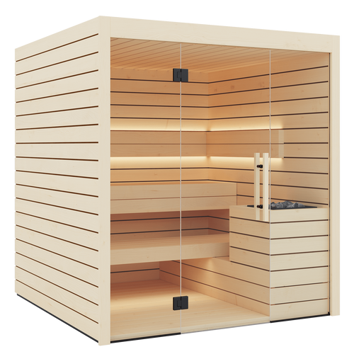 Auroom Lumina 2-Person Indoor Traditional Sauna