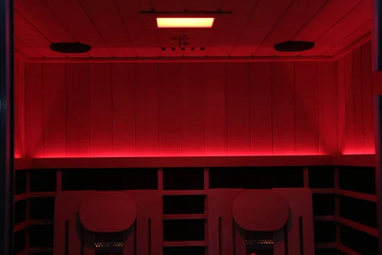 Sun Home Eclipse™ 2-Person Full Spectrum Indoor Infrared Sauna + Red Light Therapy