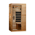 Dynamic Ultra Compact 1-person Ultra Low EMF FAR Indoor Infrared Sauna + Red Light Therapy | DYN-1101-01 Elite