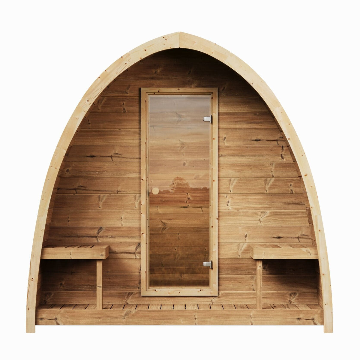 SaunaLife 6-Person Outdoor Traditional Pod Sauna | Model G3