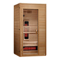 Dynamic Martin 1-2-person Full Spectrum Near Zero EMF Indoor Infrared Sauna + Red Light Therapy | DYN-6006-03 FS