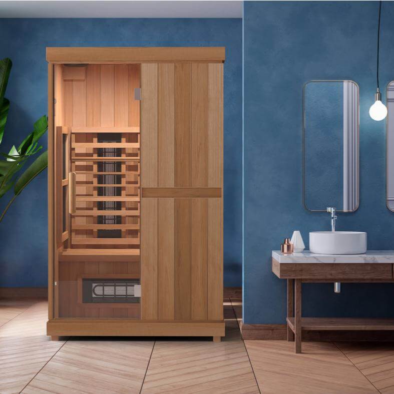 Finnmark FD-2 2-Person Full Spectrum Indoor Infrared Sauna | FD-KN002