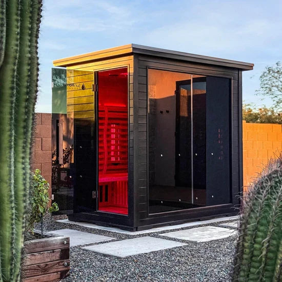Sun Home Luminar™ 5-Person Full Spectrum Outdoor Infrared Sauna