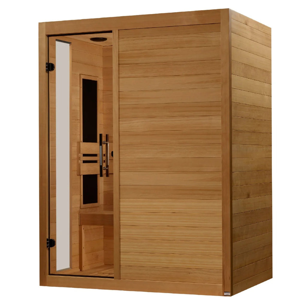 Dynamic Toscana 3-person Ultra Low EMF FAR Indoor Infrared Sauna + Red Light Therapy | DYN-6315-05 Elite