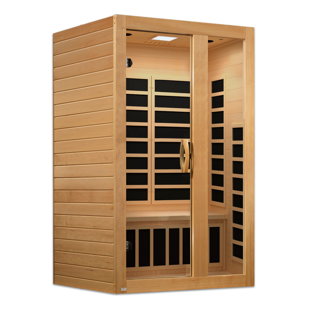 Dynamic Serena Elite 2-person Ultra Low EMF FAR Indoor Infrared Sauna + Red Light Therapy | DYN-6229-01 Elite