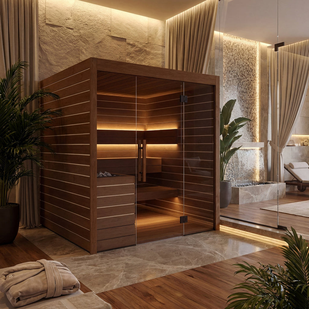 Auroom Lumina 2-Person Indoor Traditional Sauna
