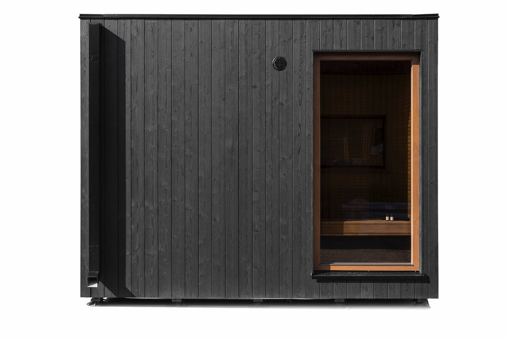 Auroom Natura 5-Person Outdoor Traditional Sauna with Changeroom