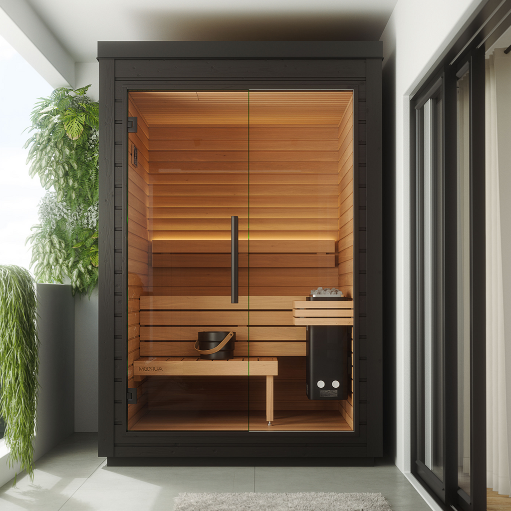 Auroom Mira 1-2 Person Outdoor Traditional Sauna