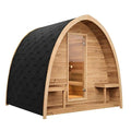 SaunaLife 6-Person Outdoor Traditional Pod Sauna | Model G3