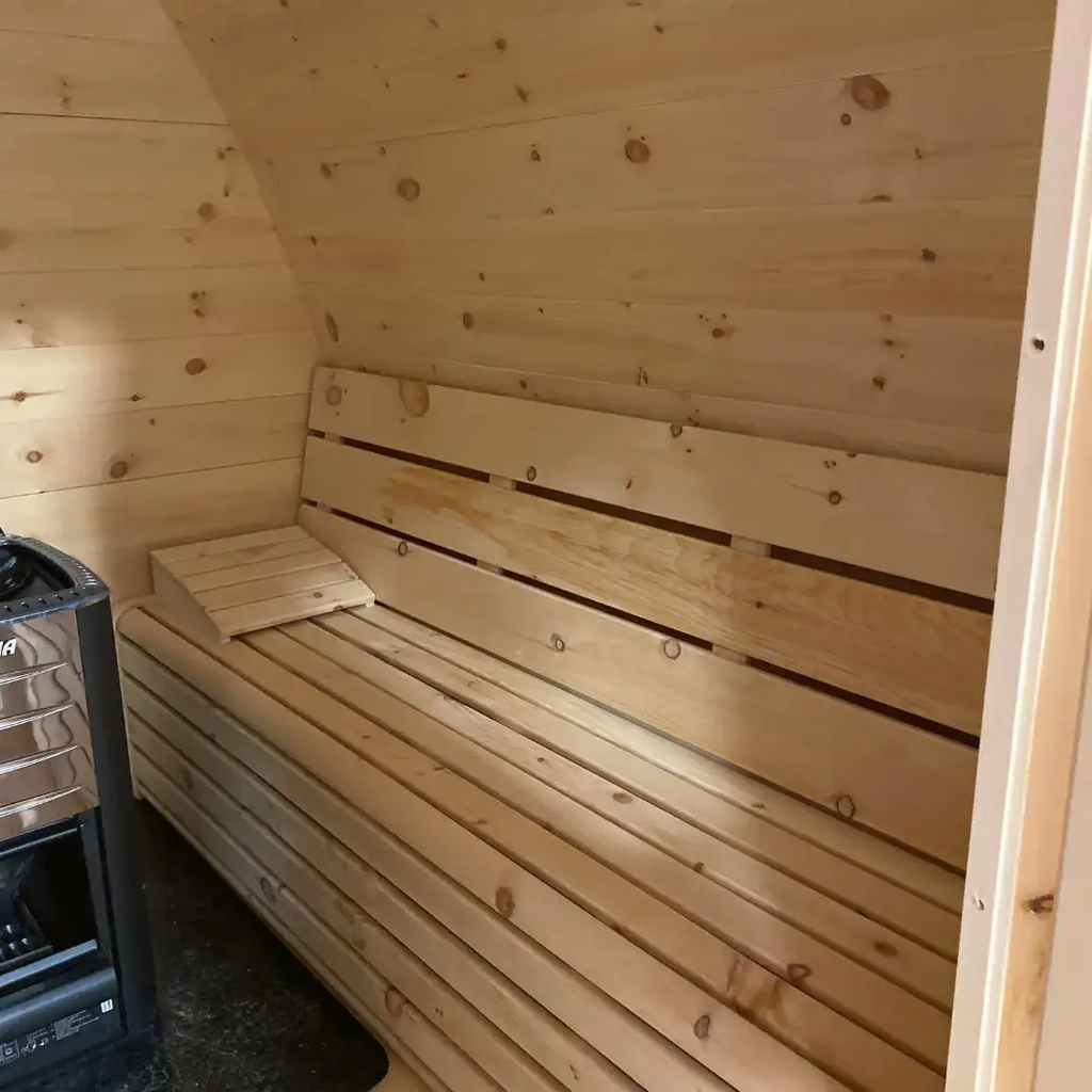 True North Canadian Made 4-8 Person Outdoor Traditional Pod Sauna
