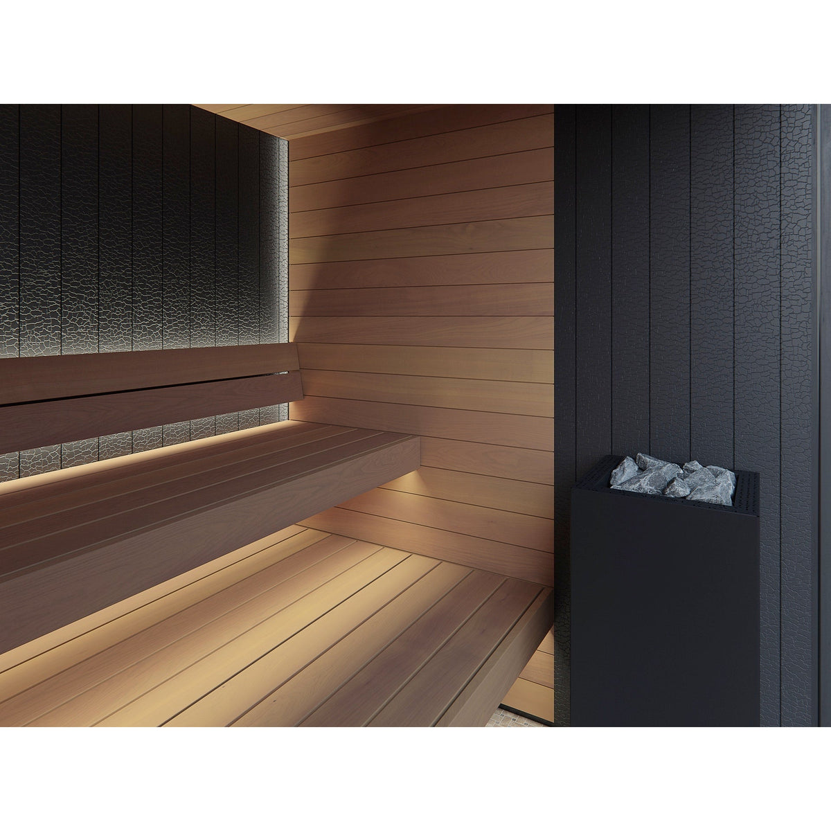 Auroom Vulcana 2-Person Indoor Traditional Sauna